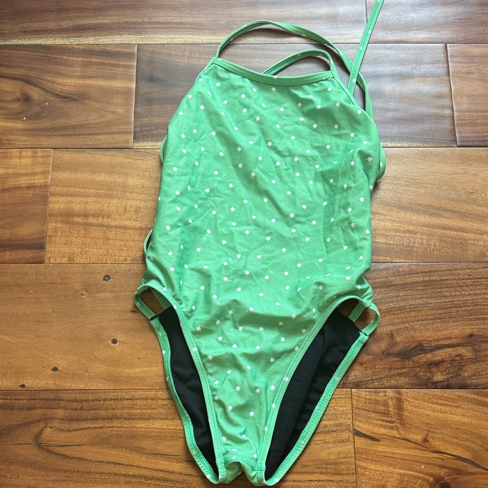 Jolyn Gavin 2 Green One Piece with Star Pattern size 26
